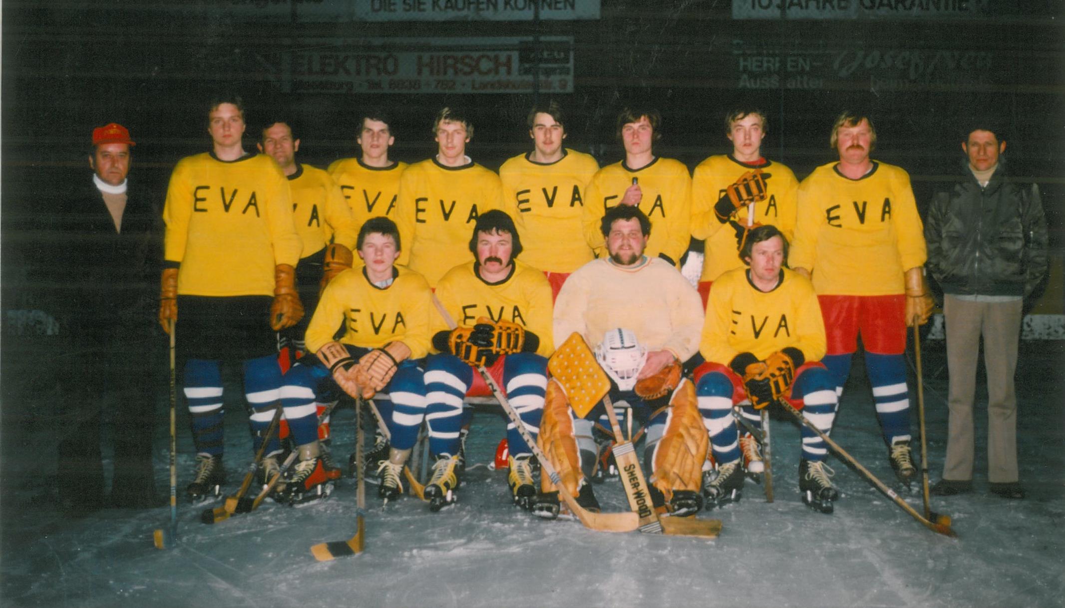 EV Aich Mannschaftsfoto 1976-77